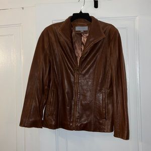 Marc New York (Andrew Marc) lamb skin jacket.